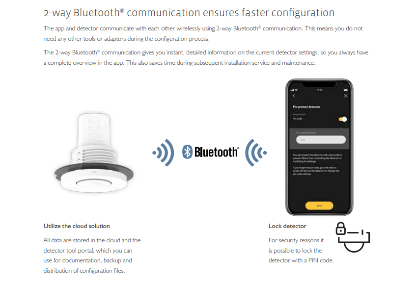 Gama Bluetooth Detetores DALI-2 da nossa representada NIKO